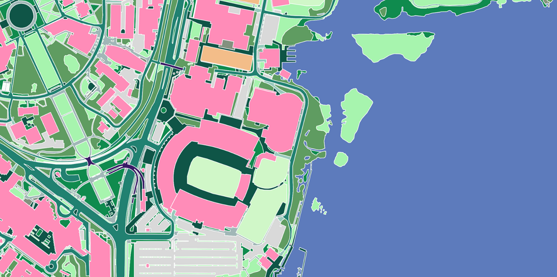 2D planimetric land cover