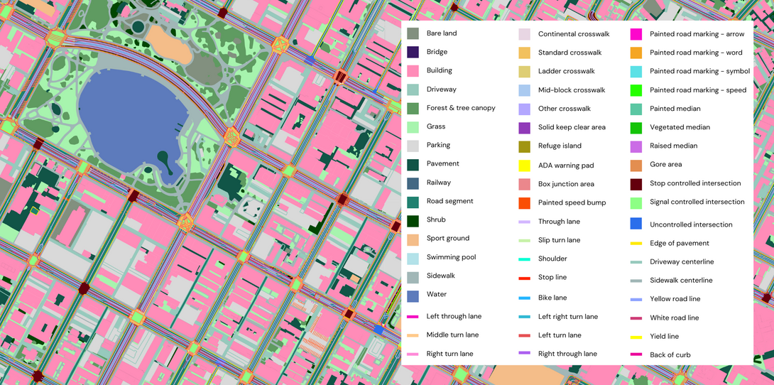 75+ layers of high-precision land cover and transportation mapping data are now available for instant access.