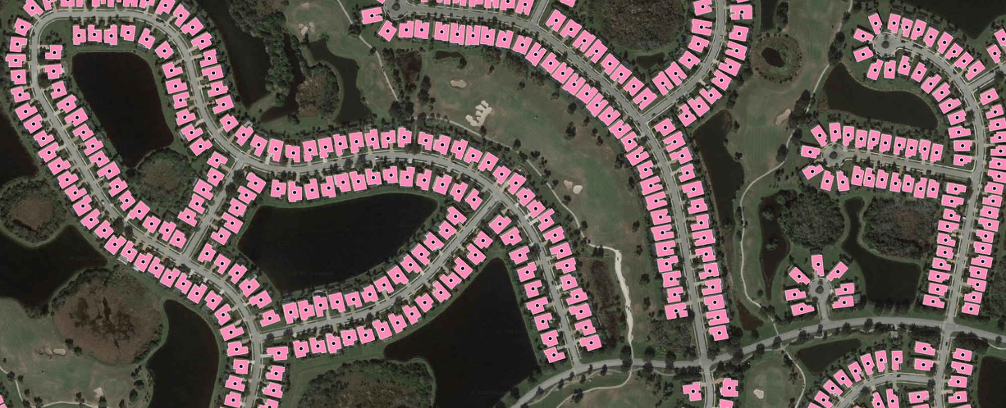 Building footprints and rooftop-geocodes