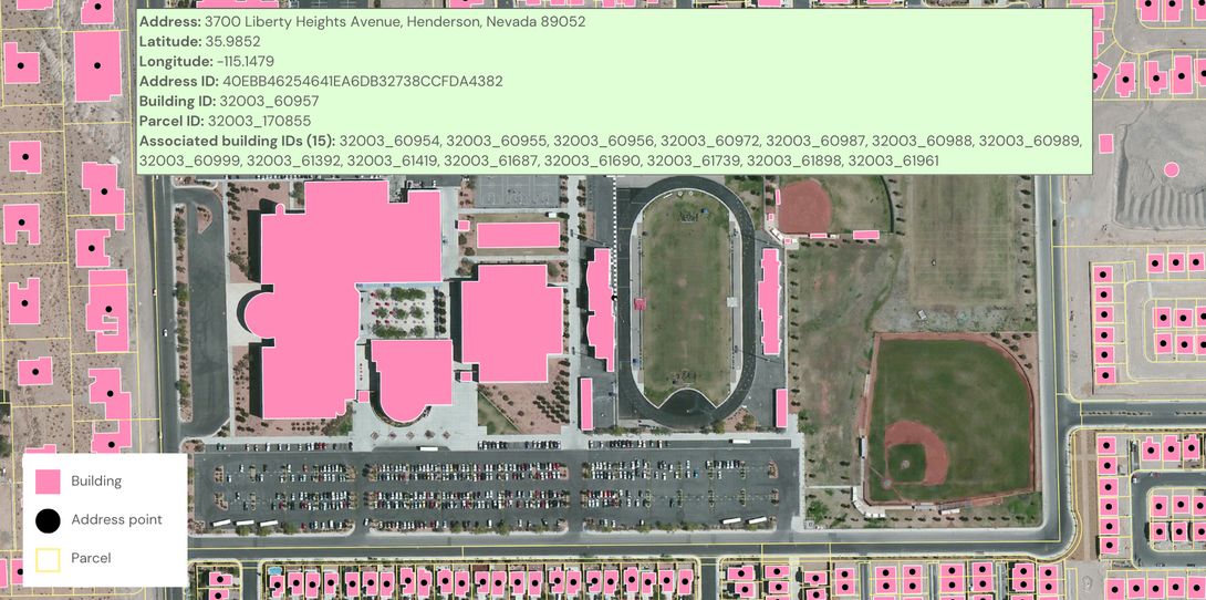 Geocoding API data example
