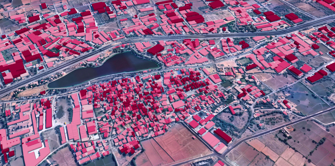 3D building data in India