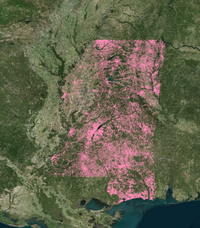 Ecopia AI Delivers Statewide Address & Building Footprint Database to the State of Mississippi